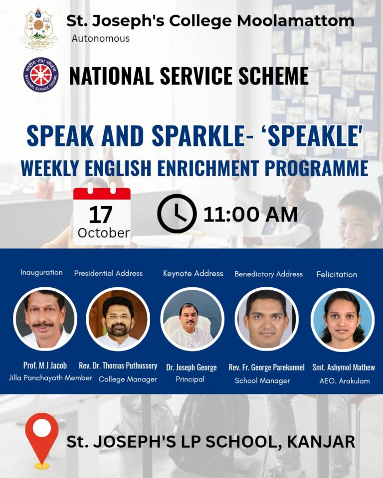 ‘SPEAKLE’ Weekly English Enrichment Programme
