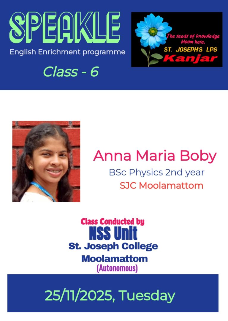 SPEAKLE-English Enrichment Programme: Class 6